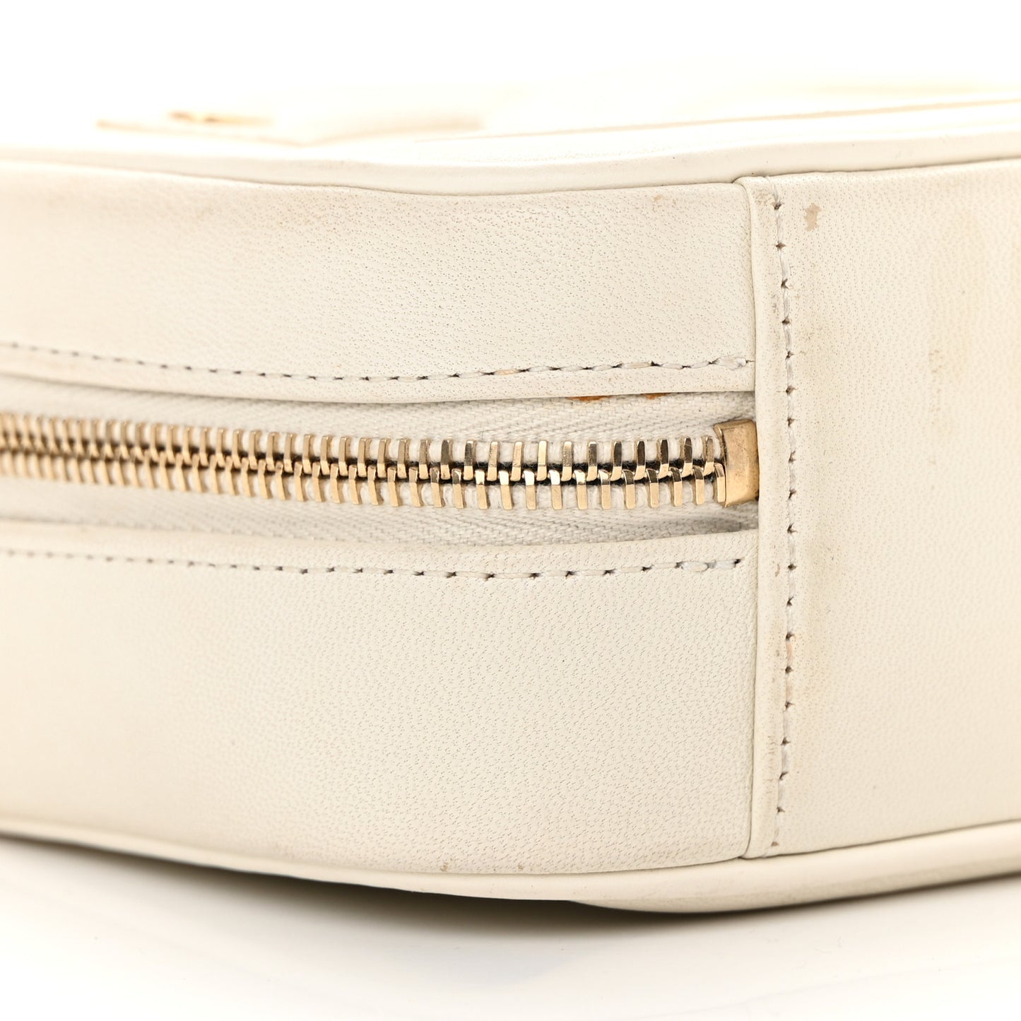 Lambskin CC Mania Camera Case White