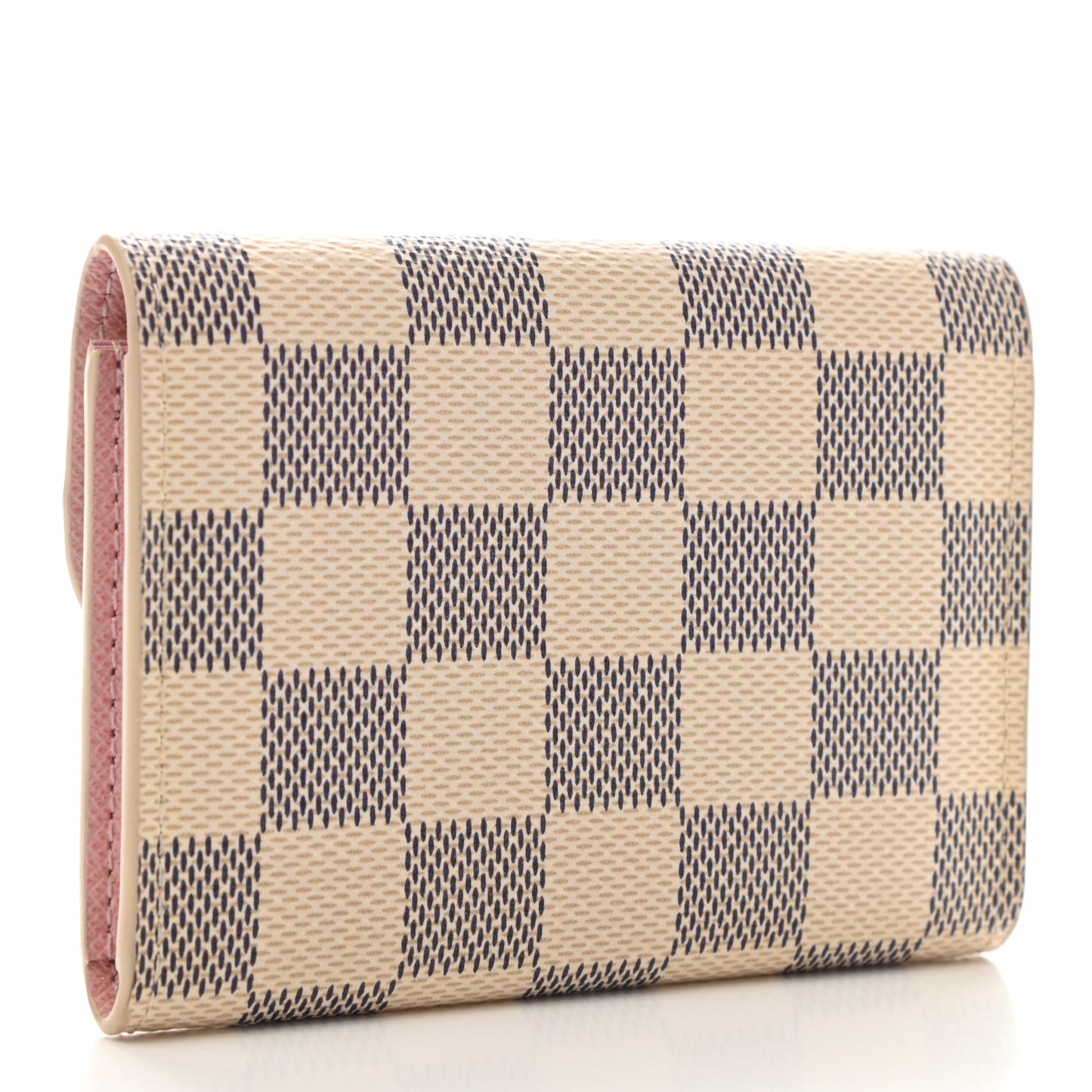 Damier Azur Rosalie Coin Purse Rose Ballerine