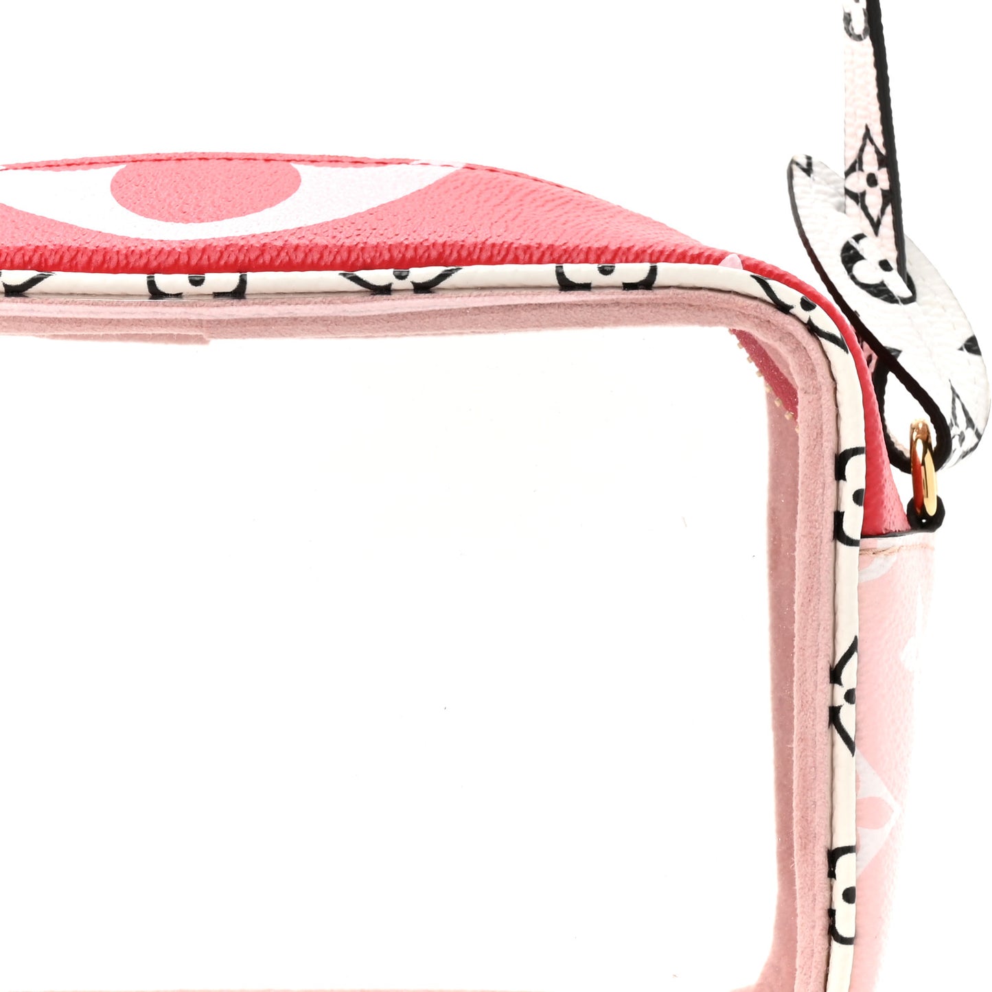Monogram Giant Beach Pouch Rouge