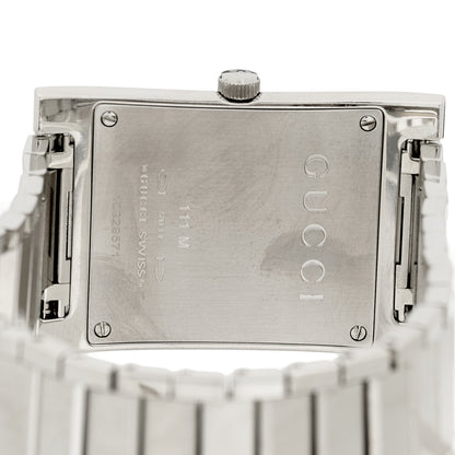 Gucci Stainless Steel 29mm 111M Quartz Watch Silver 4 of 4