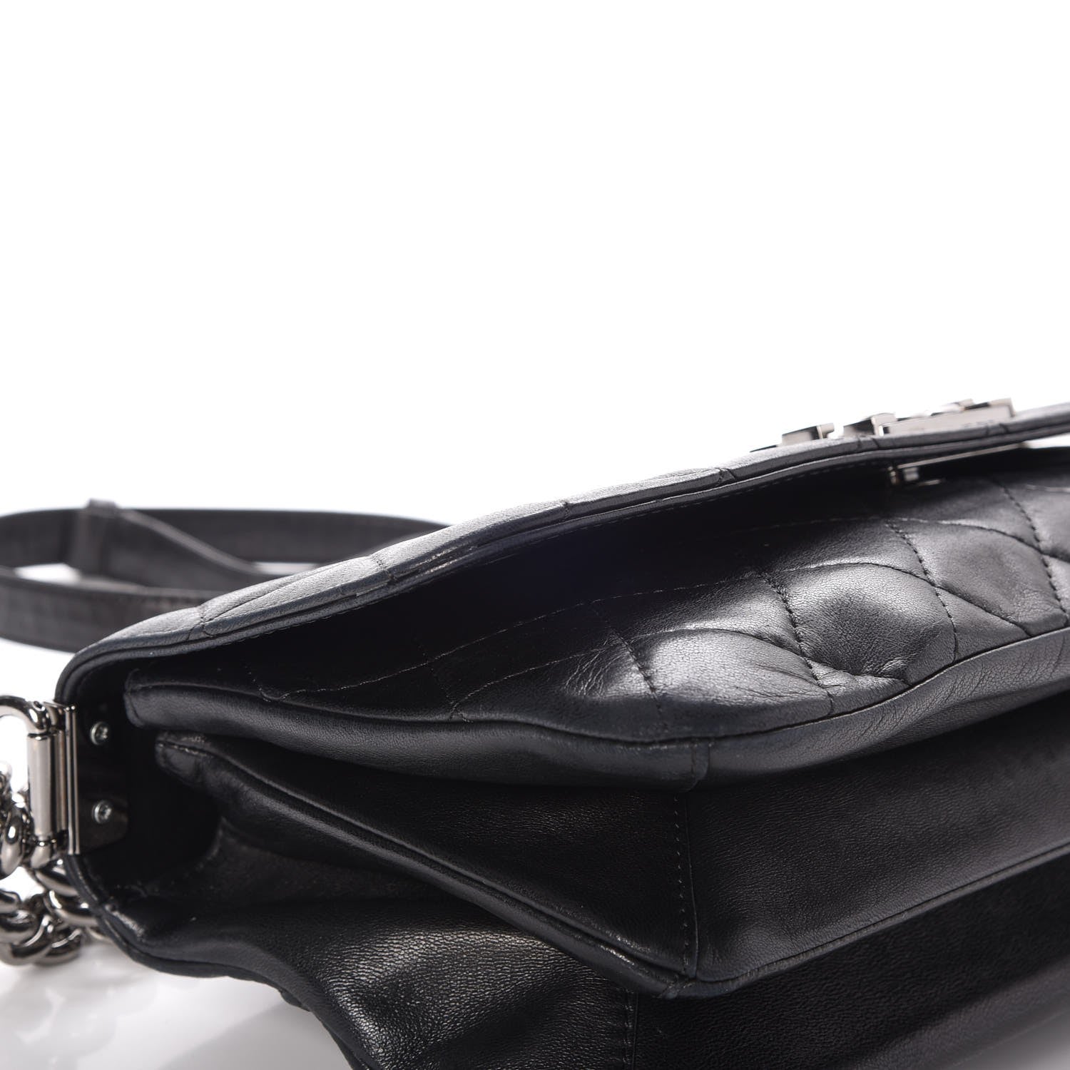 Chanel Lambskin Quilted Soft Boy Flap Black 8 of 11