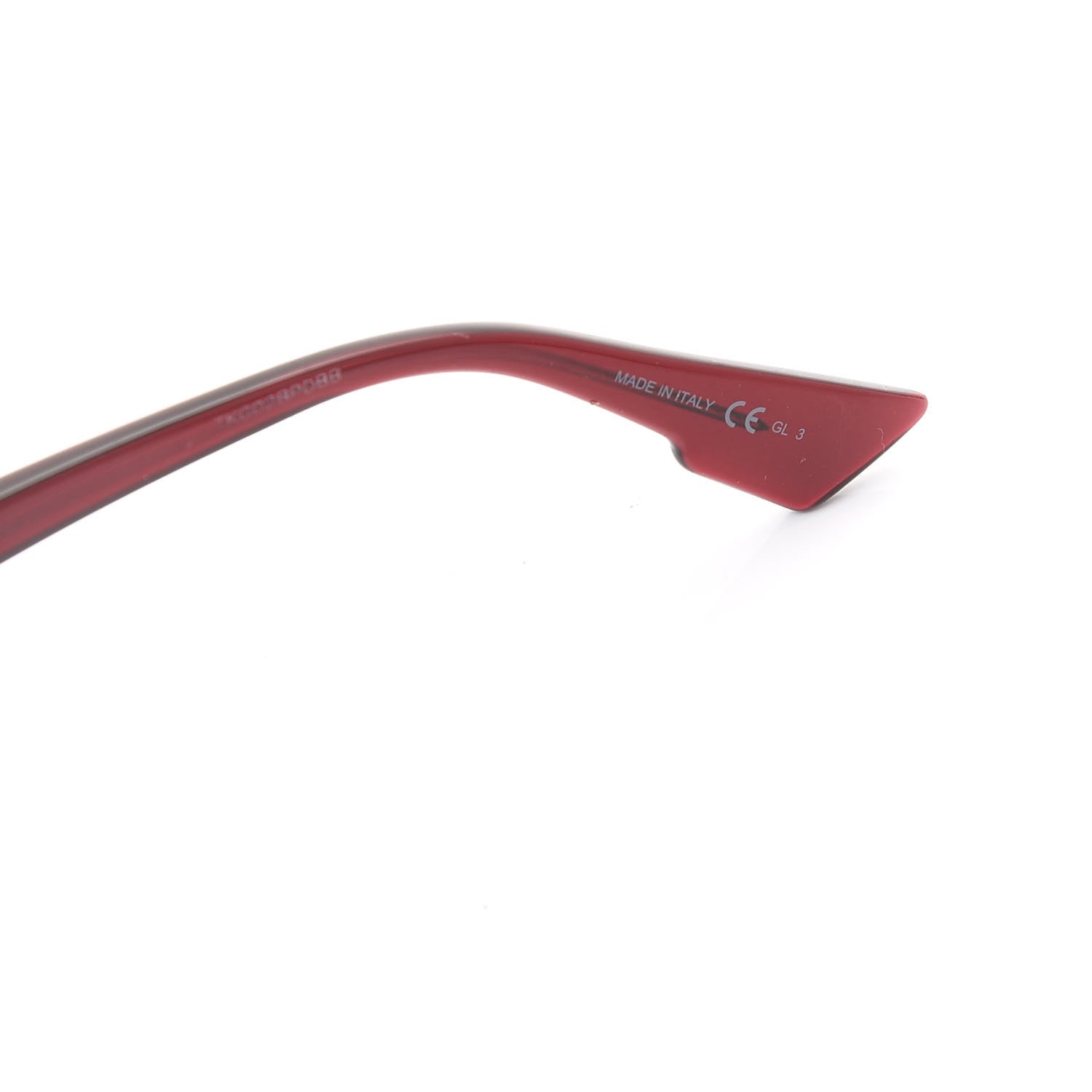 Christian Dior Acetate Bianca Sunglasses Burgundy Pink 6 of 8