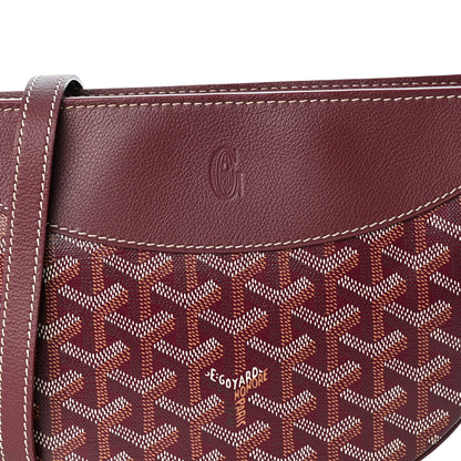 Goyard Goyardine Hirondelle Bag Burgundy 7 of 9