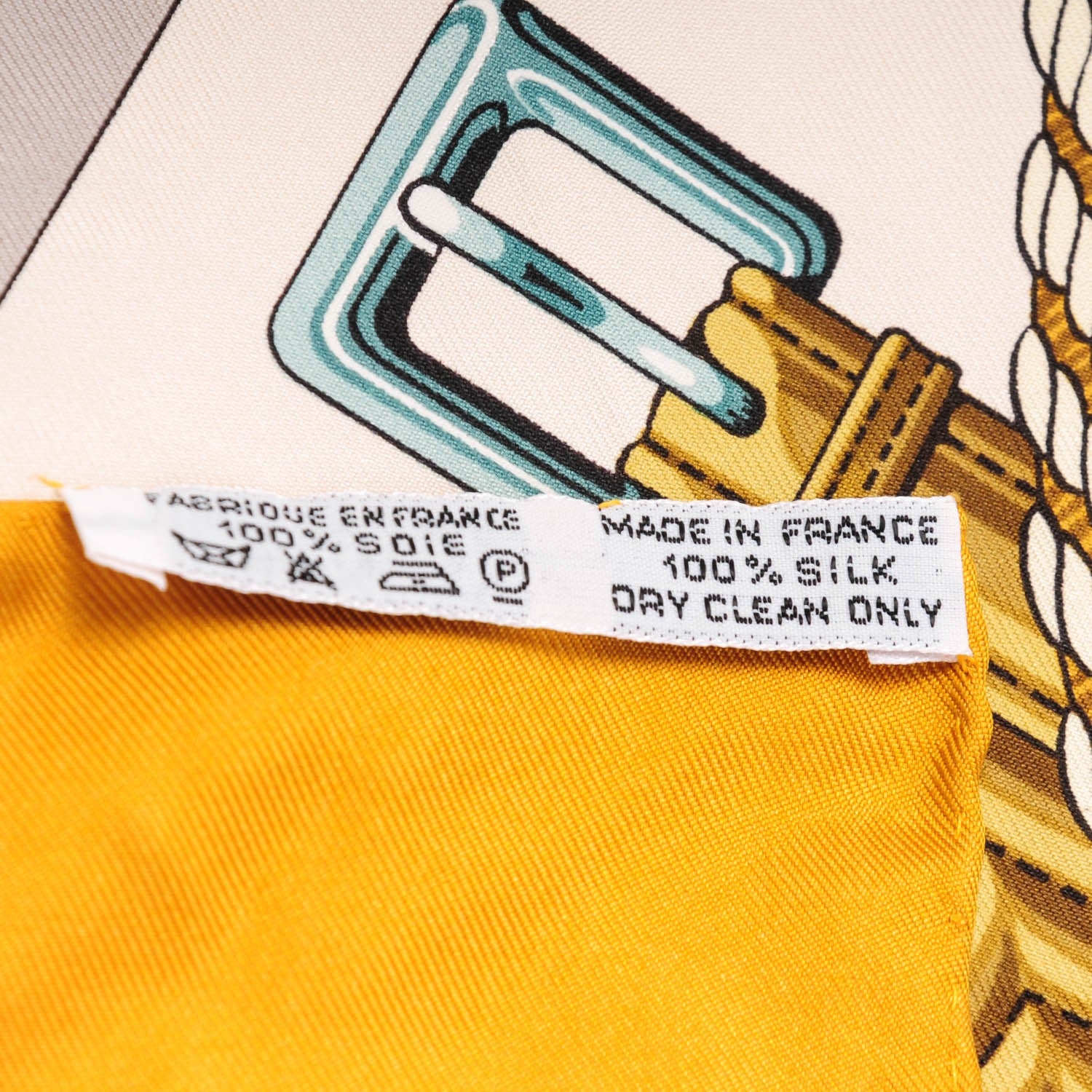 Hermes Silk Clic Clac Scarf 90 5 of 5