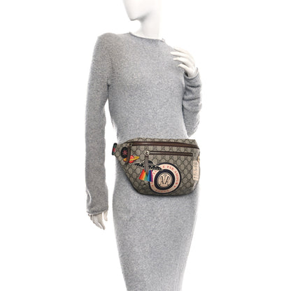 Gucci GG Supreme Monogram Courrier Belt Bag Beige New Acero 2 of 10