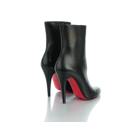 Christian Louboutin Calfskin 100 Paris Ankle Boots 36 Black 4 of 7