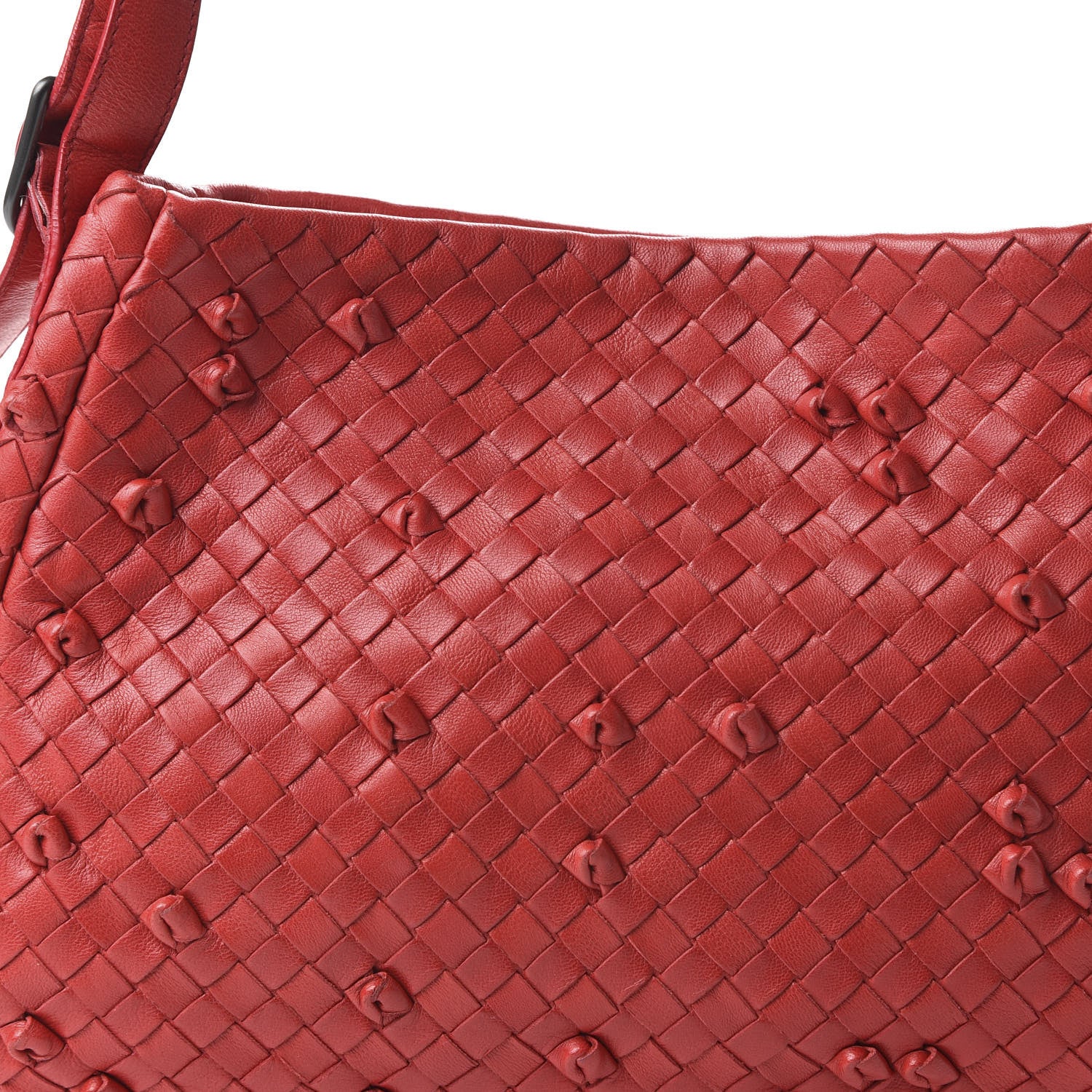 Bottega Veneta Nappa Intrecciato Naruto Knot Hobo Fraise 12 of 12
