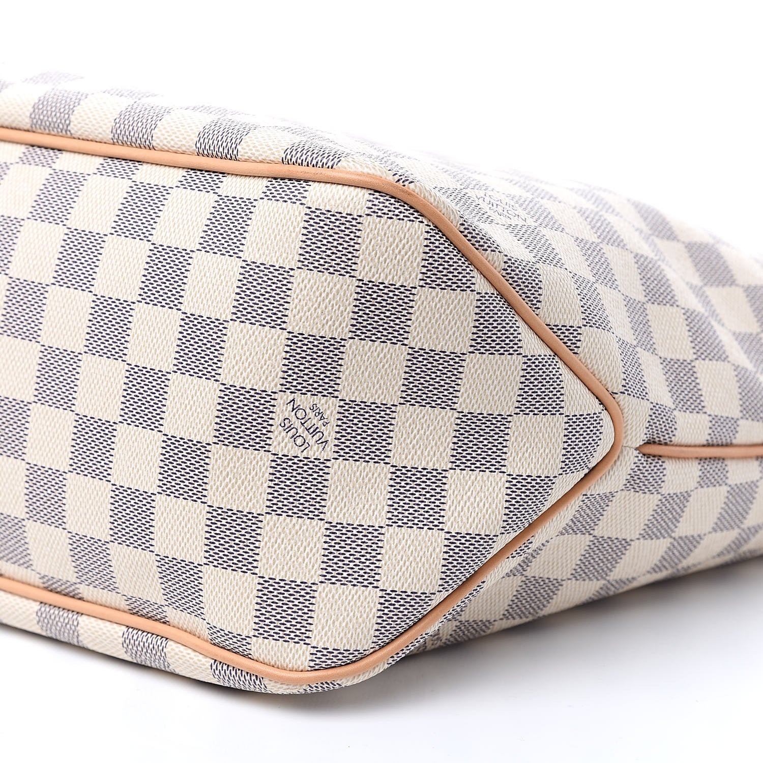 Louis Vuitton Damier Azur Delightful MM Rose Ballerine 9 of 10