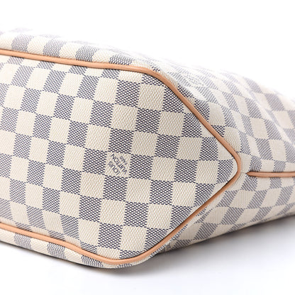 Louis Vuitton Damier Azur Delightful MM Rose Ballerine 9 of 10