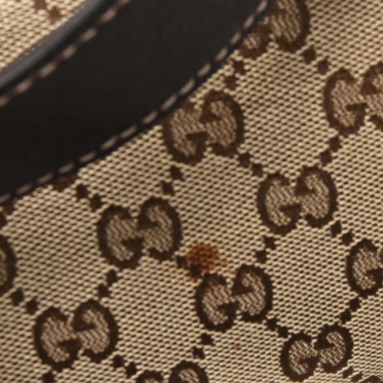 Gucci Monogram Medium Indy Top Handle Hobo Dark Brown 11 of 11