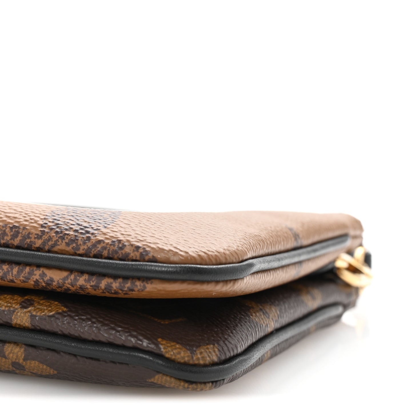 Reverse Monogram Giant Double Zip Pochette