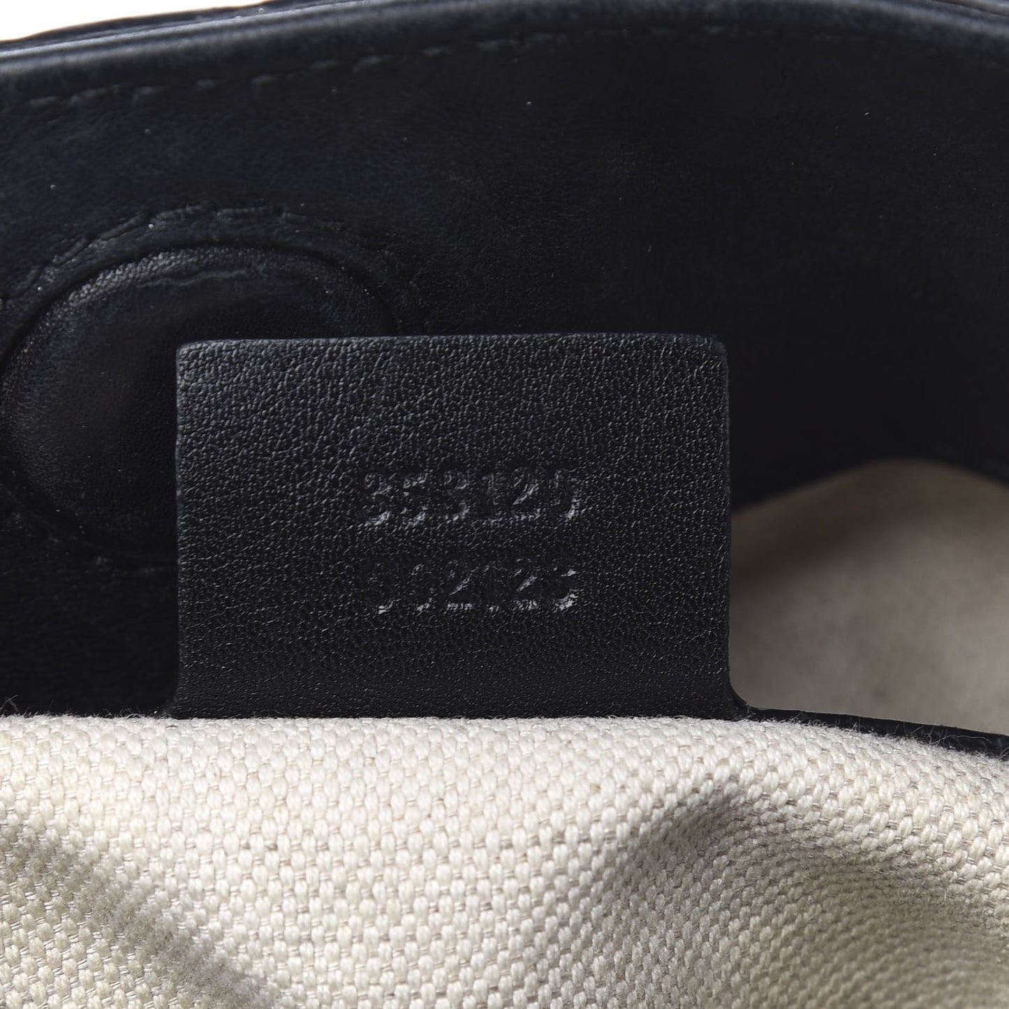 Guccissima Medium Bree Foldover Tote Black