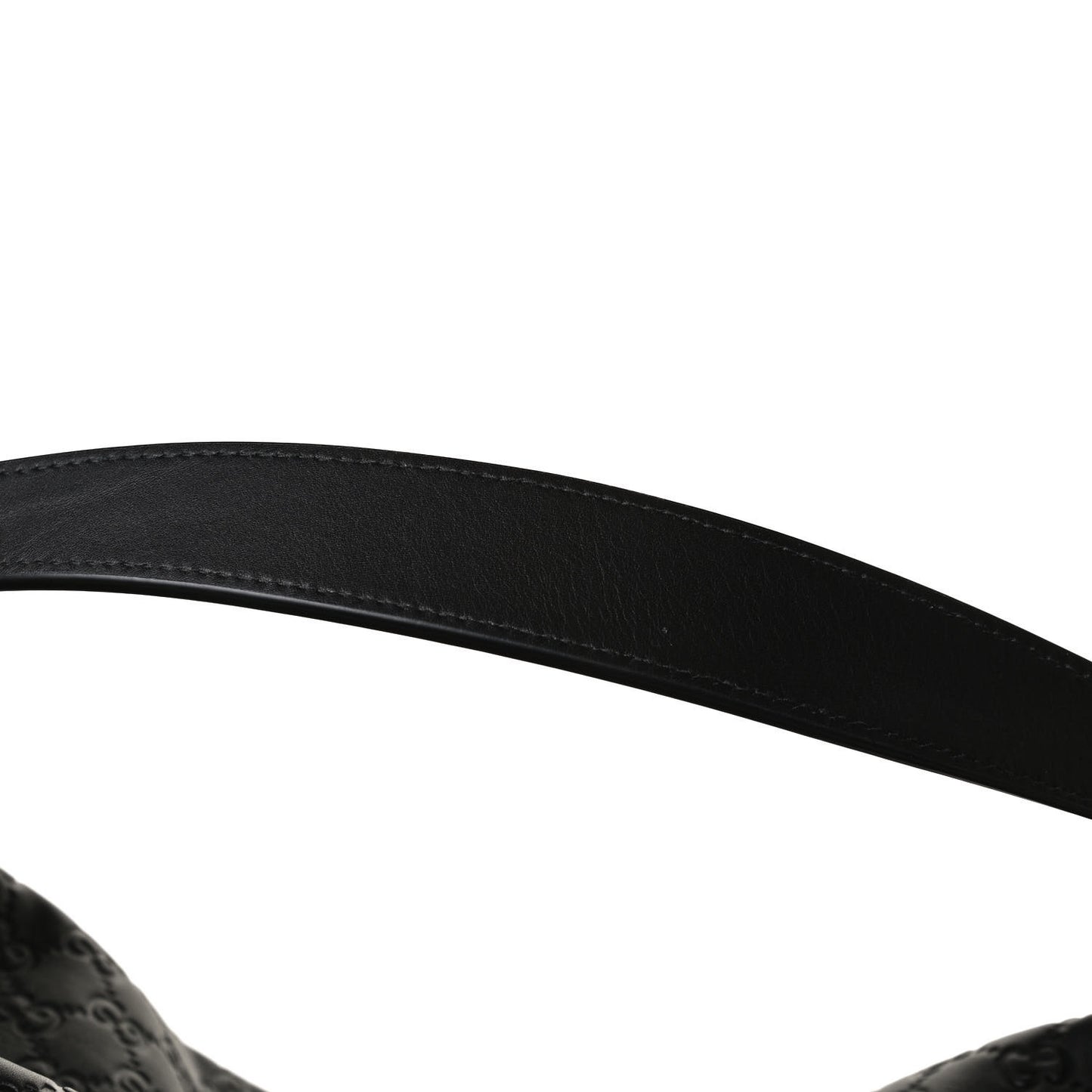 Guccissima Signature Large Linea A Hobo Black
