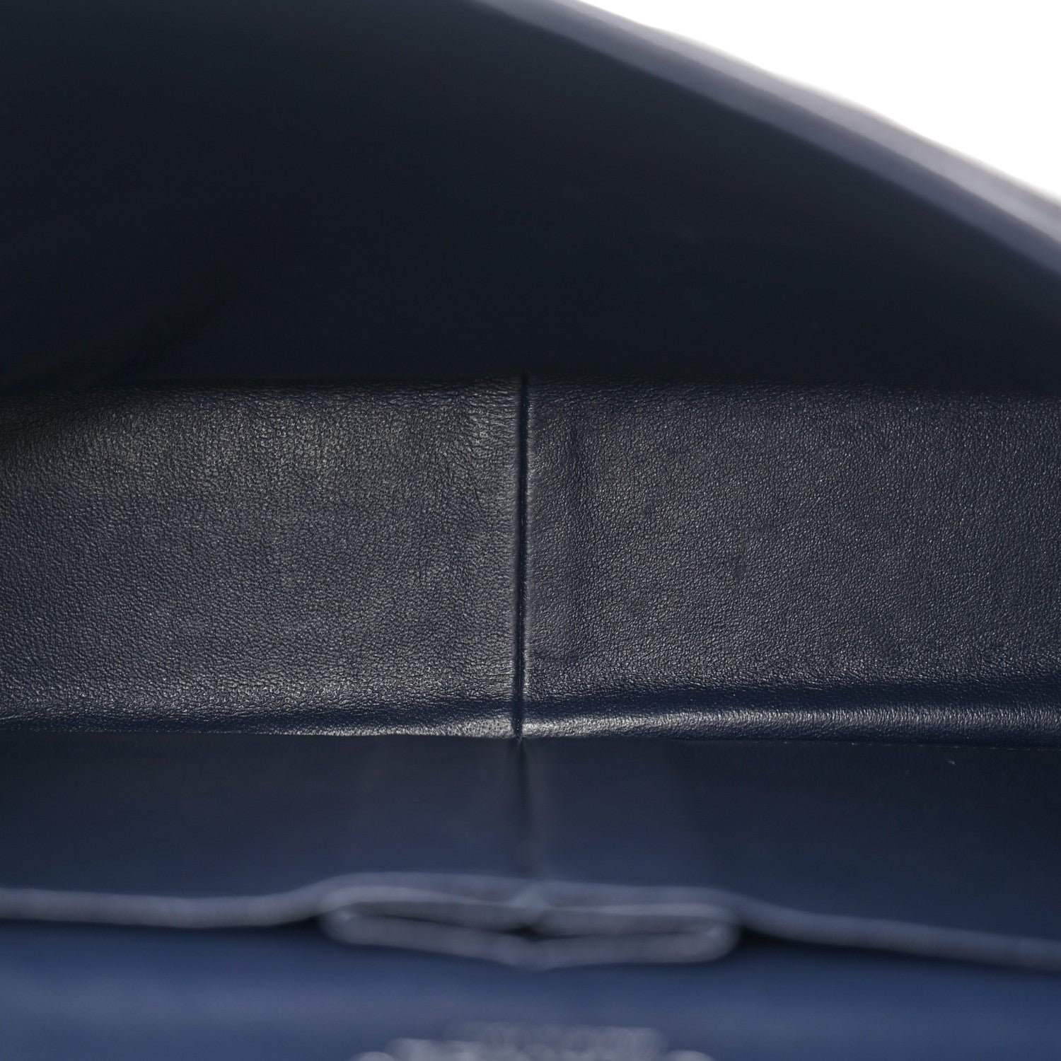 Chanel Caviar Quilted Maxi Double Flap Navy Blue 5 of 10