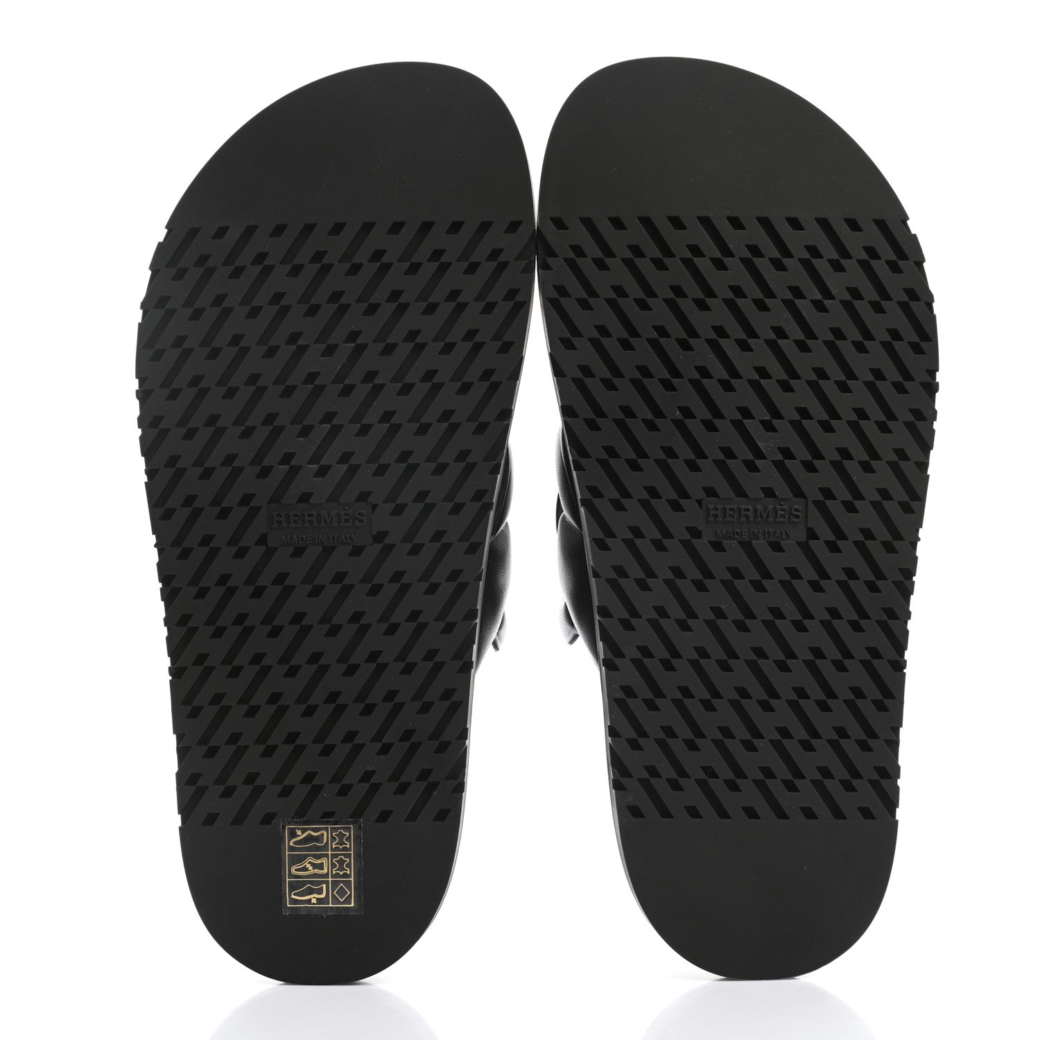 Hermes Nappa Extra Sandals 36 Black 5 of 10