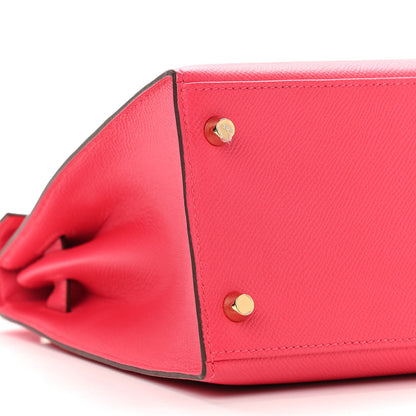 Hermes Epsom Kelly Sellier 28 Rose Extreme 9 of 14