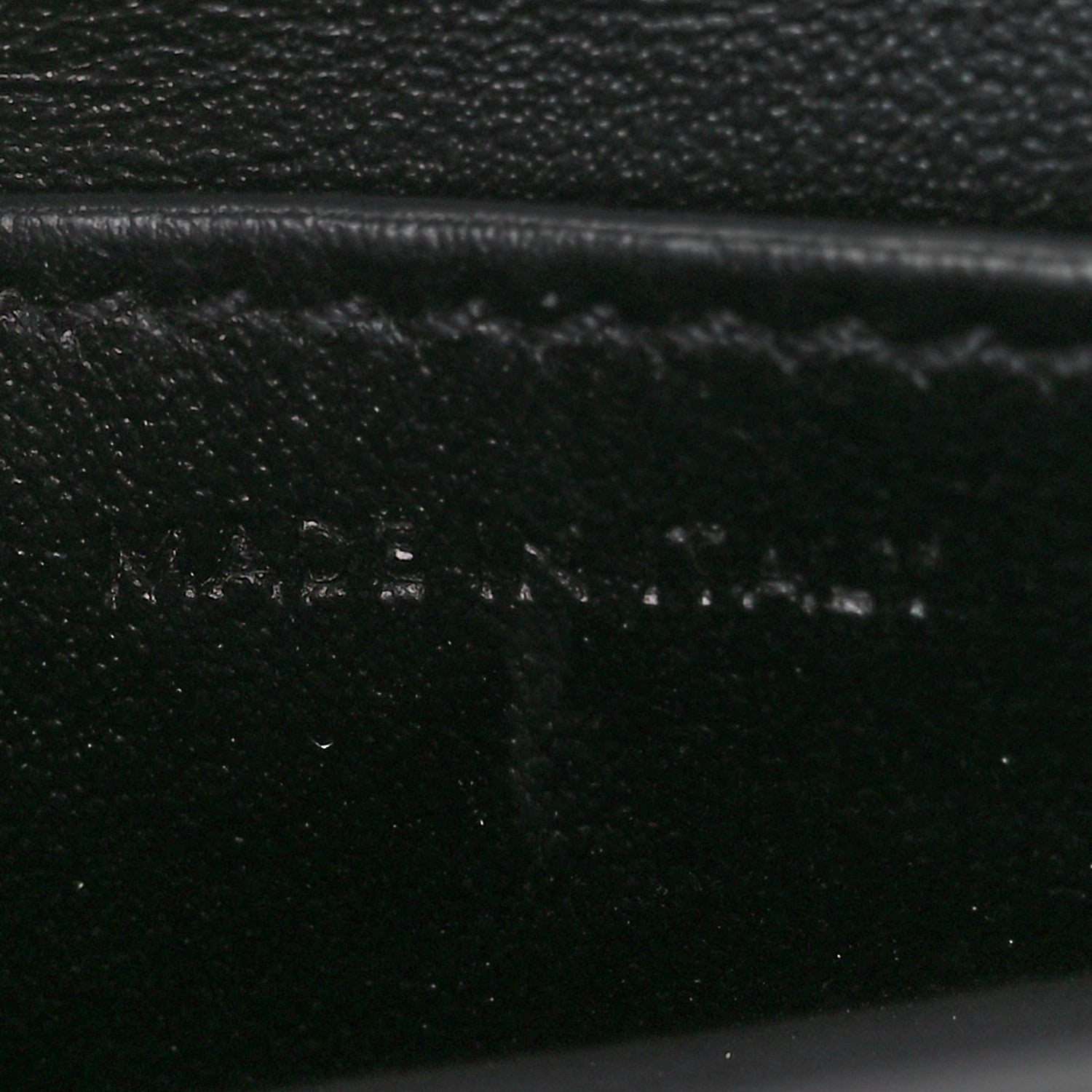 Celine Shiny Calfskin Mini Triomphe Black 7 of 10