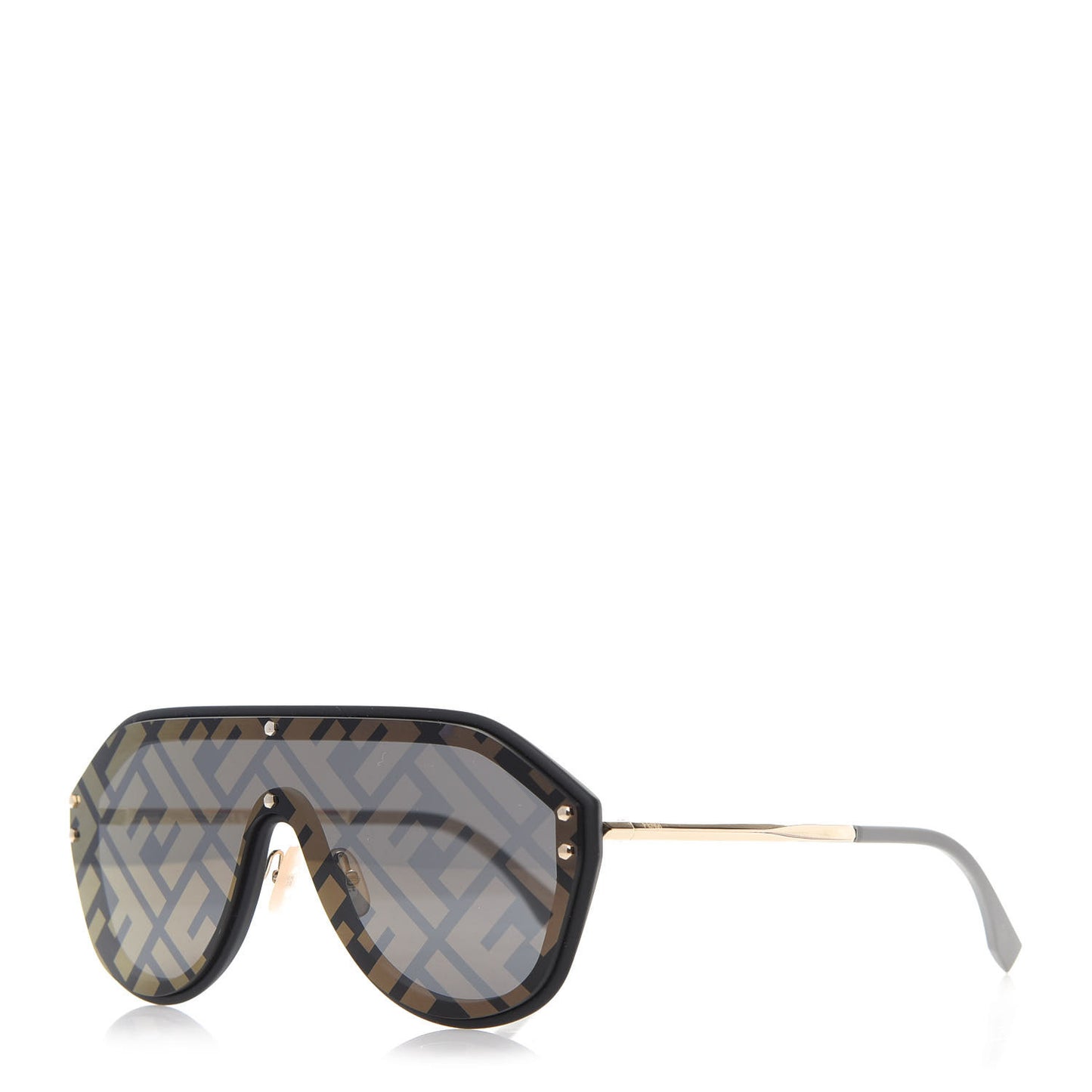 FF Fabulous Shield Sunglasses FF M0039/G/S Black