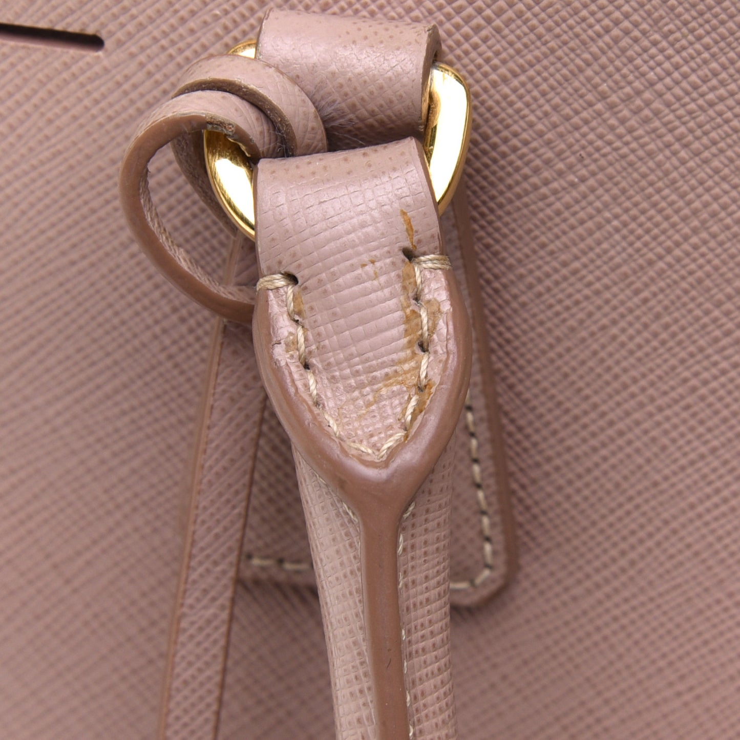 Saffiano Small Galleria Double Zip Tote Cammeo