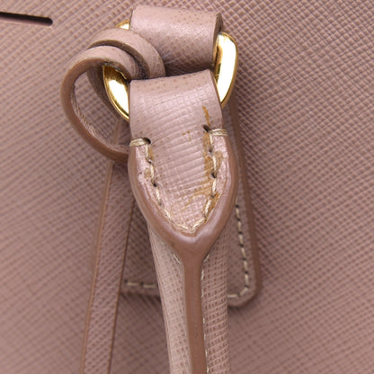 Prada Saffiano Small Galleria Double Zip Tote Cammeo 12 of 13
