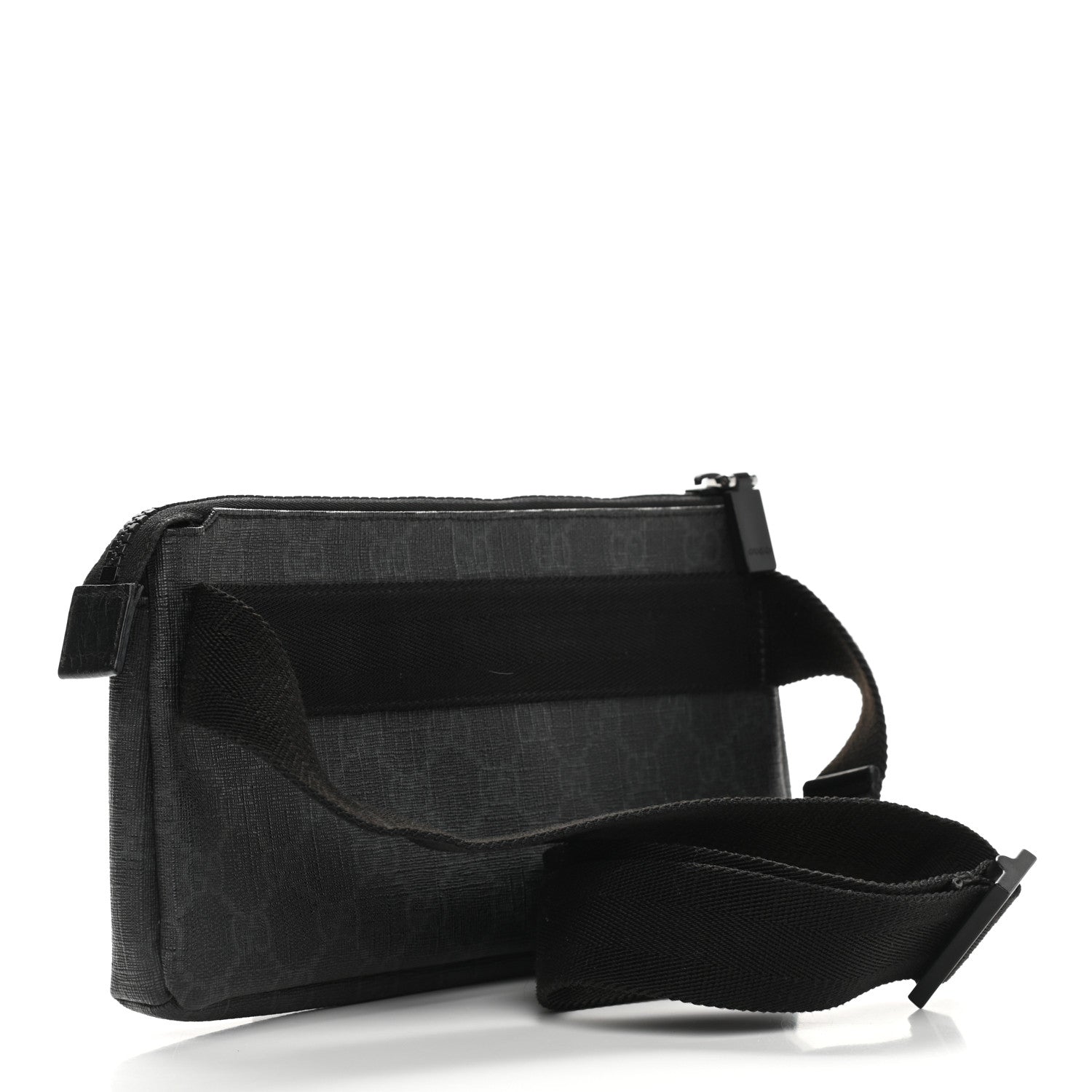 Gucci GG Plus Monogram Waist Belt Bag Black 2 of 9
