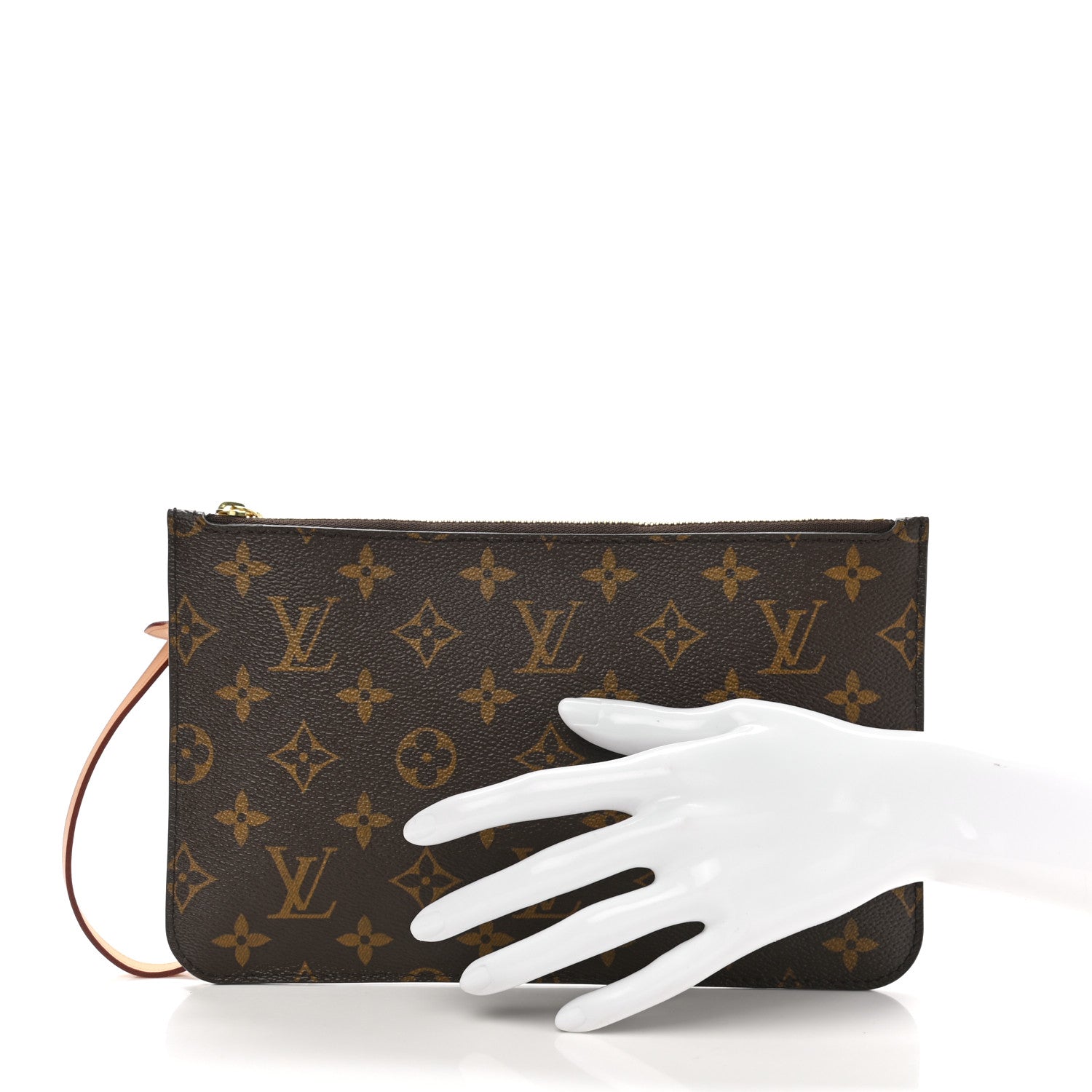 Louis Vuitton Monogram Neverfull MM GM Pochette 2 of 7