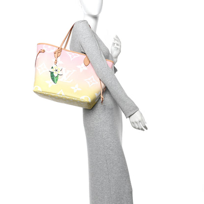 Louis Vuitton Monogram Giant By The Pool Neverfull MM Light Pink 2 of 10