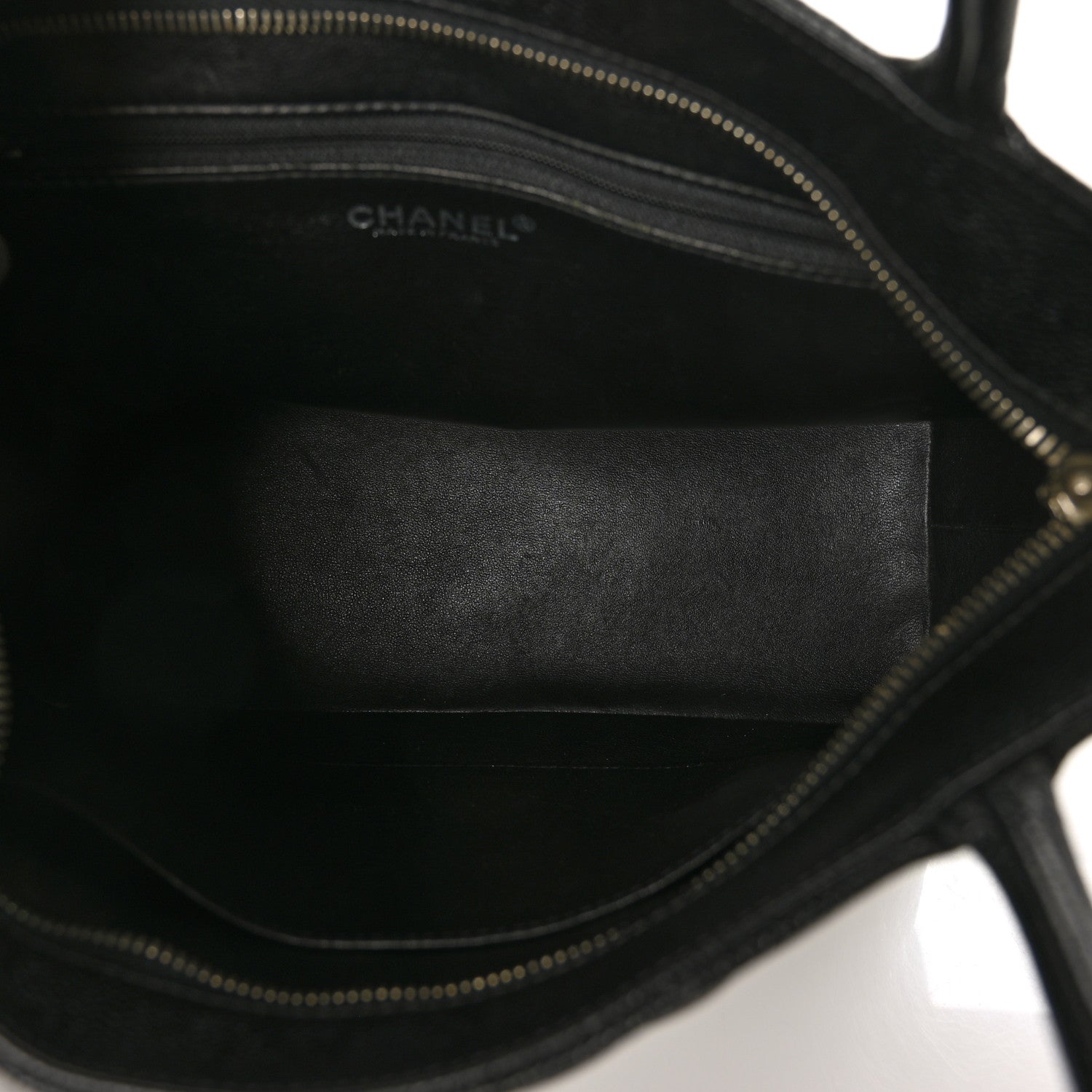 Chanel Caviar Quilted Medallion Tote Black 6 of 11