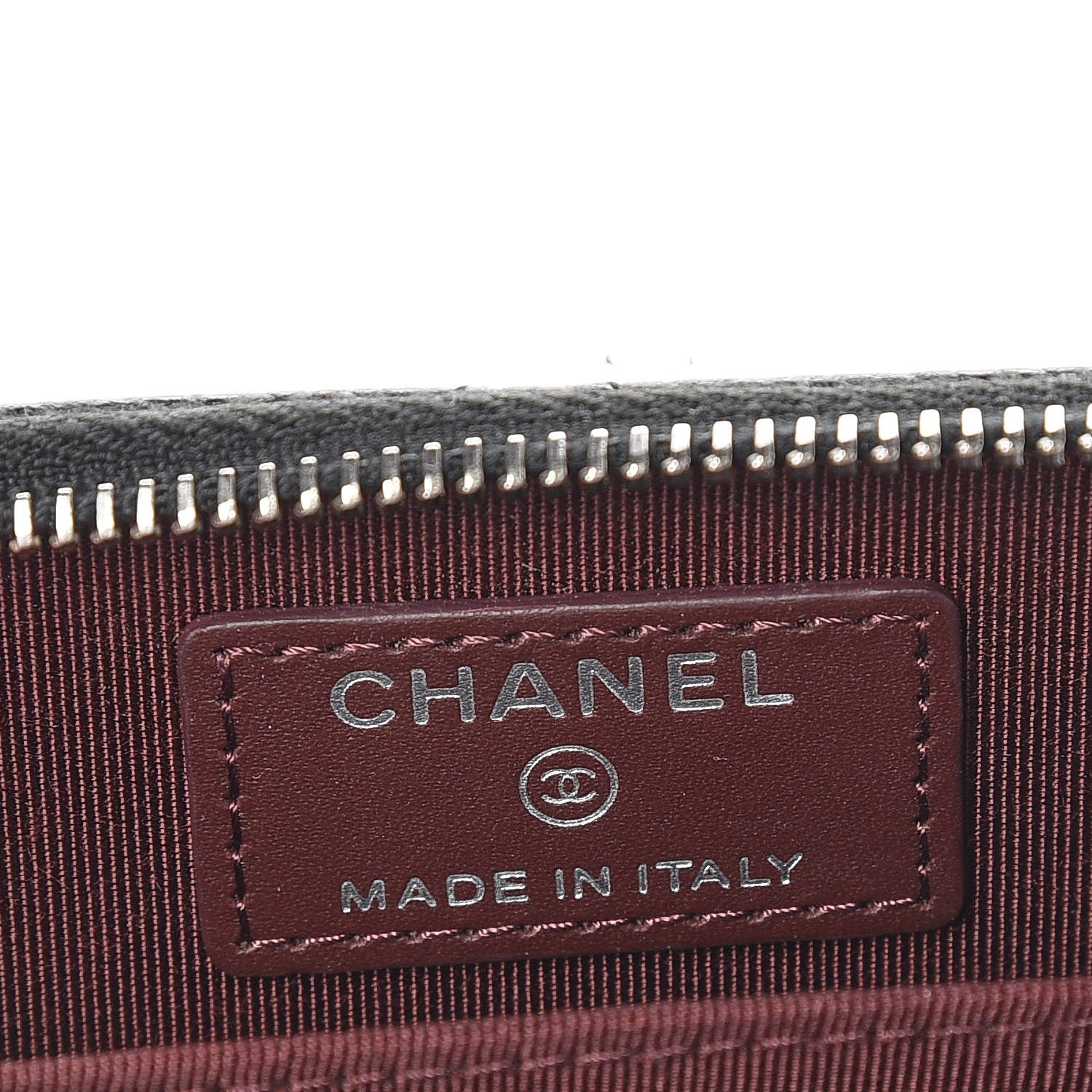 Chanel Caviar Quilted Zip Coin Purse Black 6 of 8