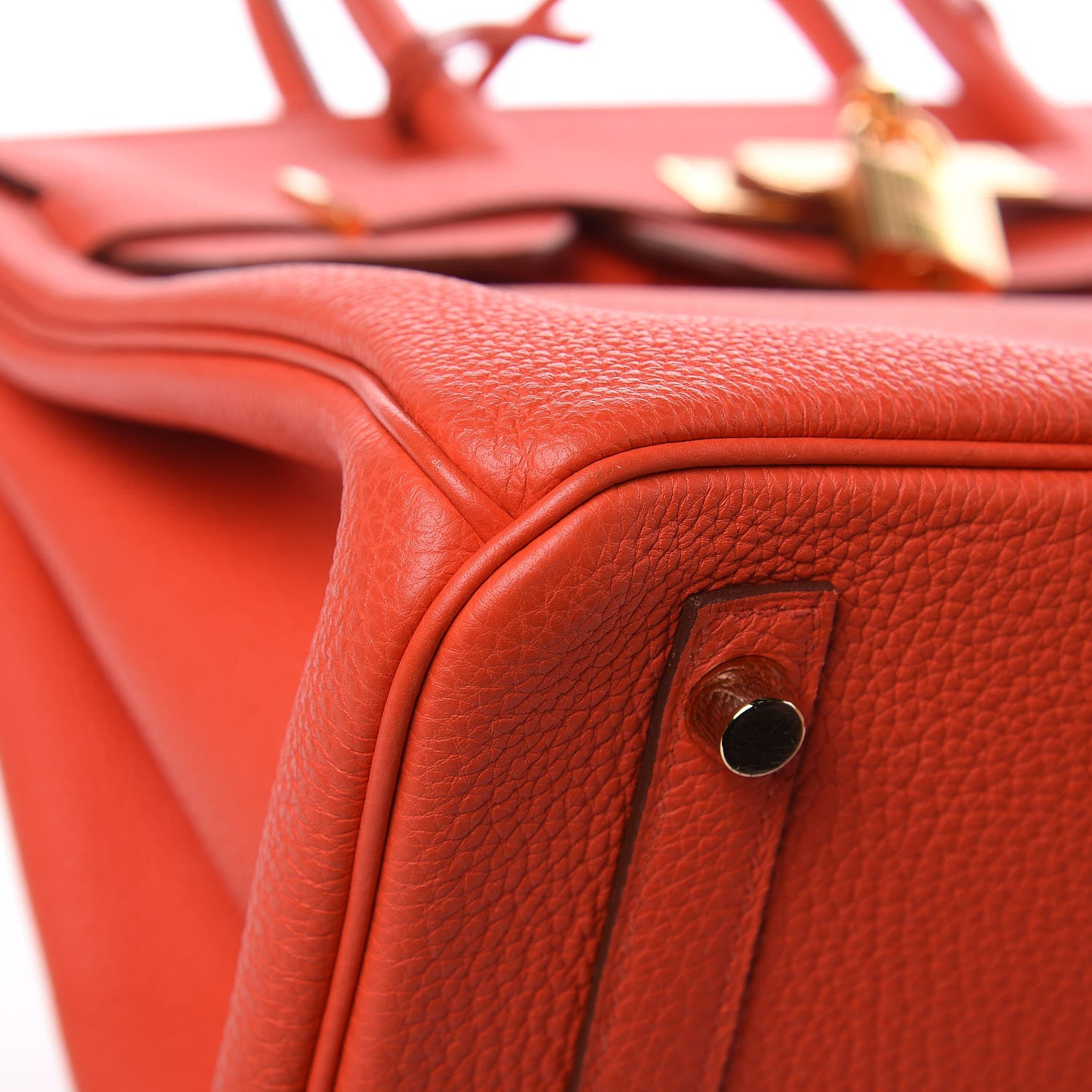 Hermes Togo Birkin 30 Capucine 30 of 35
