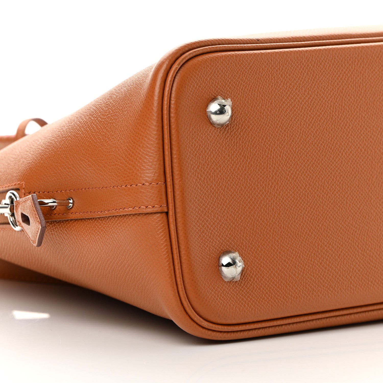 Hermes Epsom Tressage 1923 Bolide 30 Toffee Rose Azalee 9 of 13