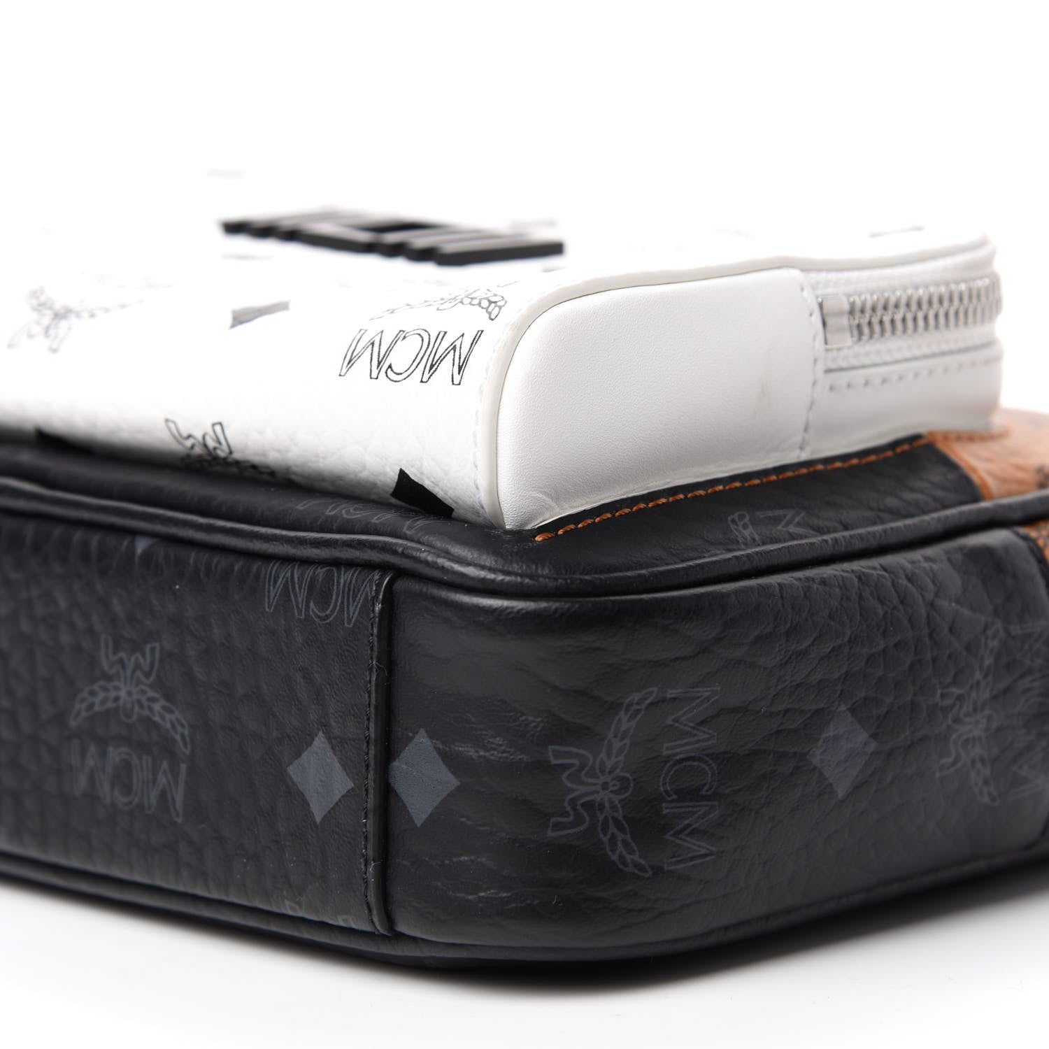 MCM Visetos Mix Small Klassik Crossbody White 7 of 11