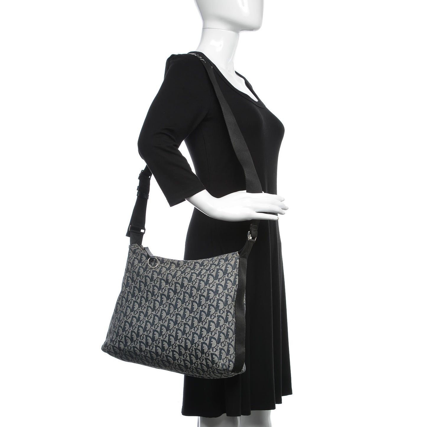 Monogram Messenger Navy