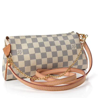 Louis Vuitton Damier Azur Eva Clutch 3 of 11
