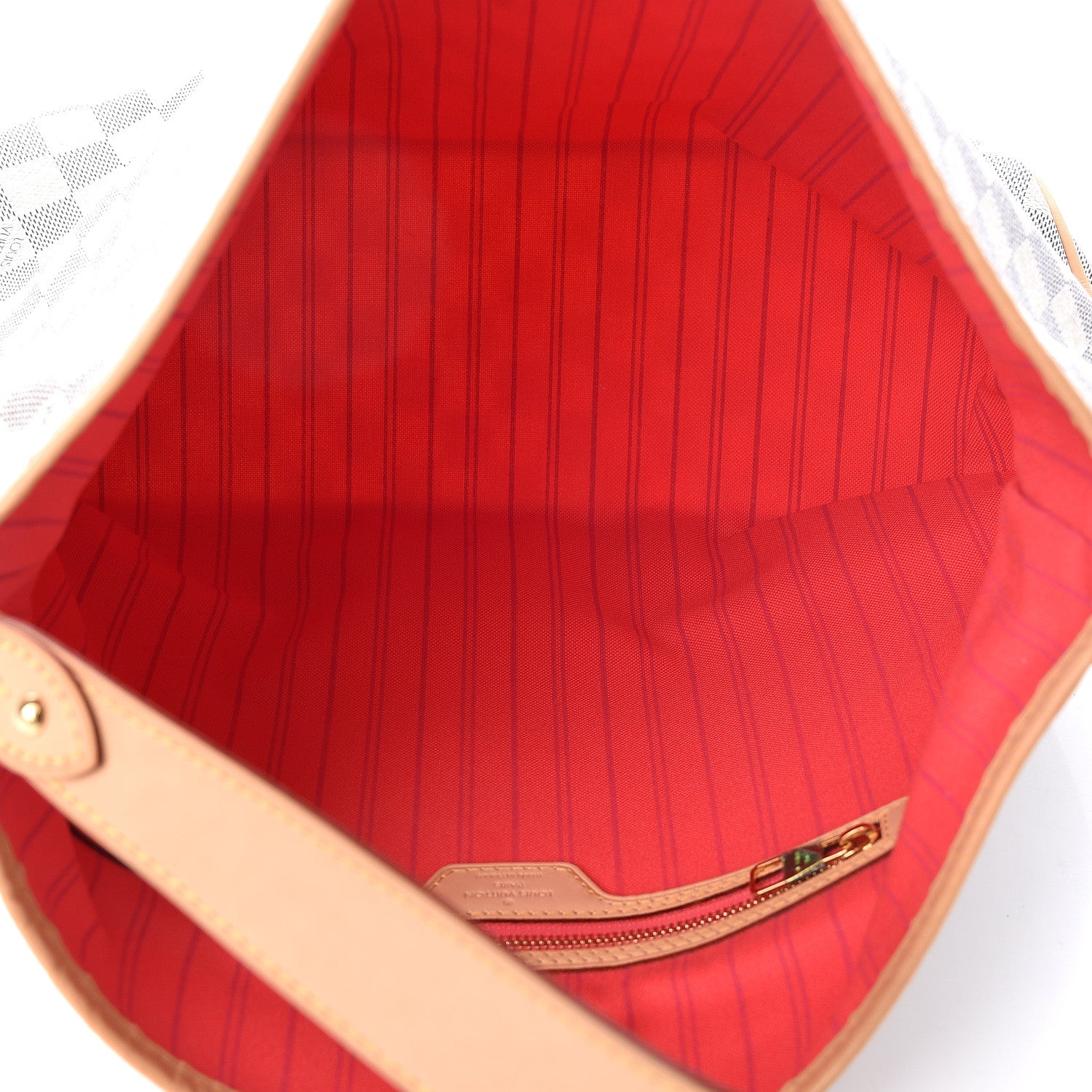 Louis Vuitton Damier Azur Delightful PM Pink 7 of 9
