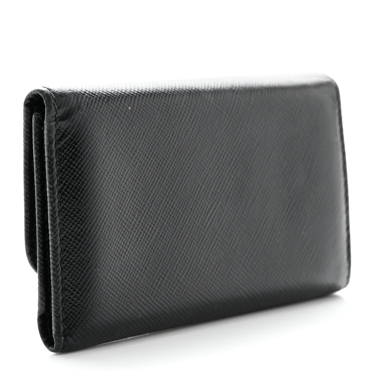 Prada Saffiano Metal 6 Key Holder Black 3 of 17
