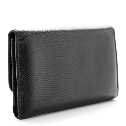 Prada Saffiano Metal 6 Key Holder Black 3 of 17