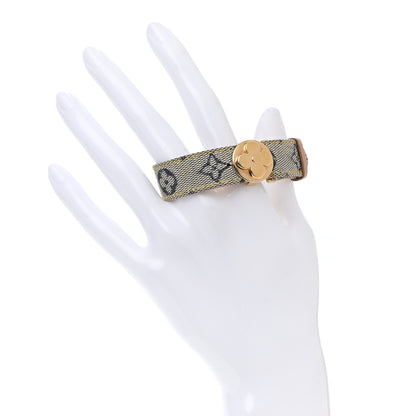 Louis Vuitton Mini Monogram Wish Bracelet Blue 2 of 7