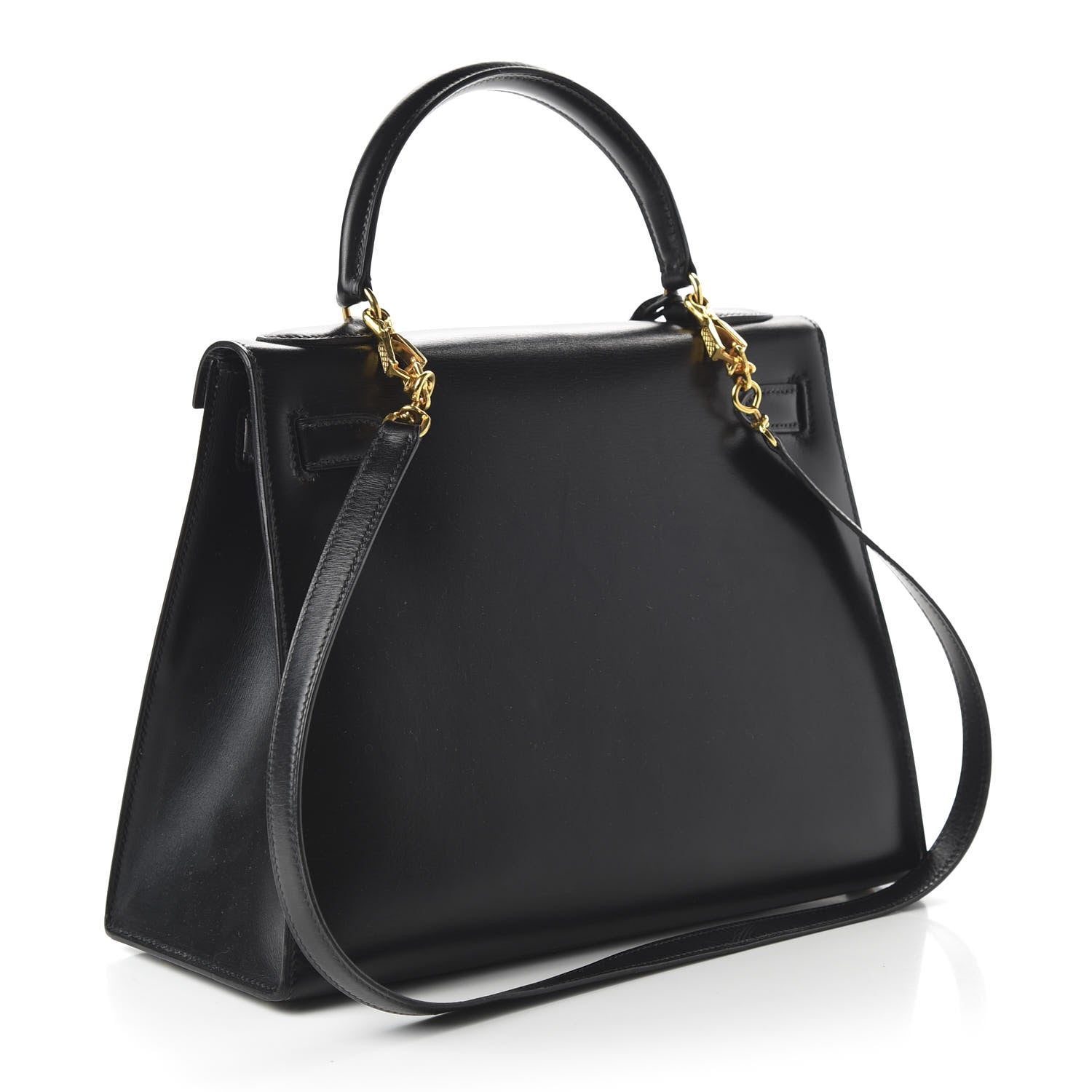 Hermes Box Kelly Sellier 28 Black 4 of 11