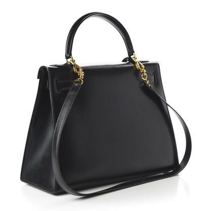Hermes Box Kelly Sellier 28 Black 4 of 11