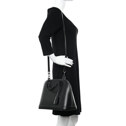Louis Vuitton Epi Alma MM Black 2 of 13