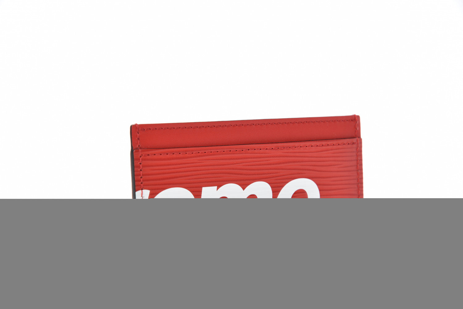 Louis Vuitton X SUPREME Epi Card Holder Red 3 of 8