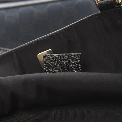 Gucci Monogram Large Abbey Tote Black 7 of 10