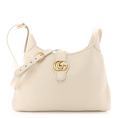 Gucci Goatskin Large Aphrodite Shoulder Bag Mystic White 1 of 10