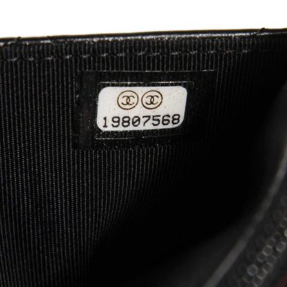 Chanel Lambskin Quilted Wallet on Chain WOC Black 9 of 9