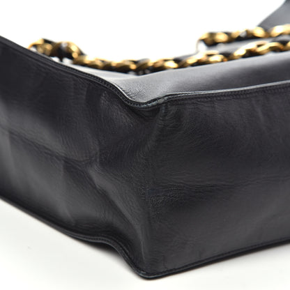 Chanel Lambskin CC Tote Black 9 of 14