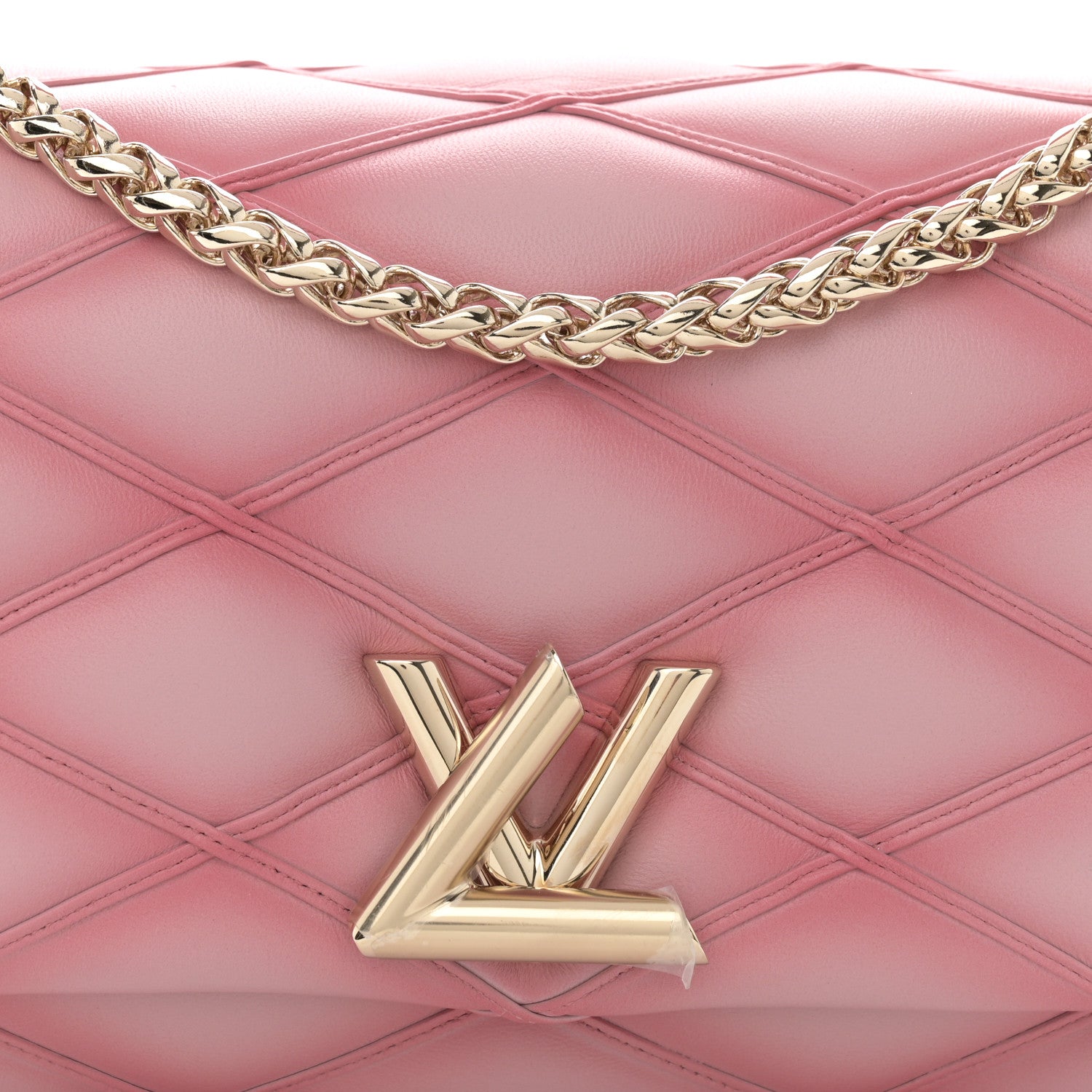 Louis Vuitton Lambskin Malletage Top Handle GO-14 MM Rosabella 8 of 10