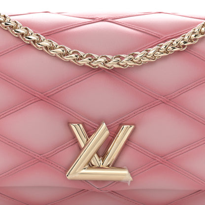 Louis Vuitton Lambskin Malletage Top Handle GO-14 MM Rosabella 8 of 10