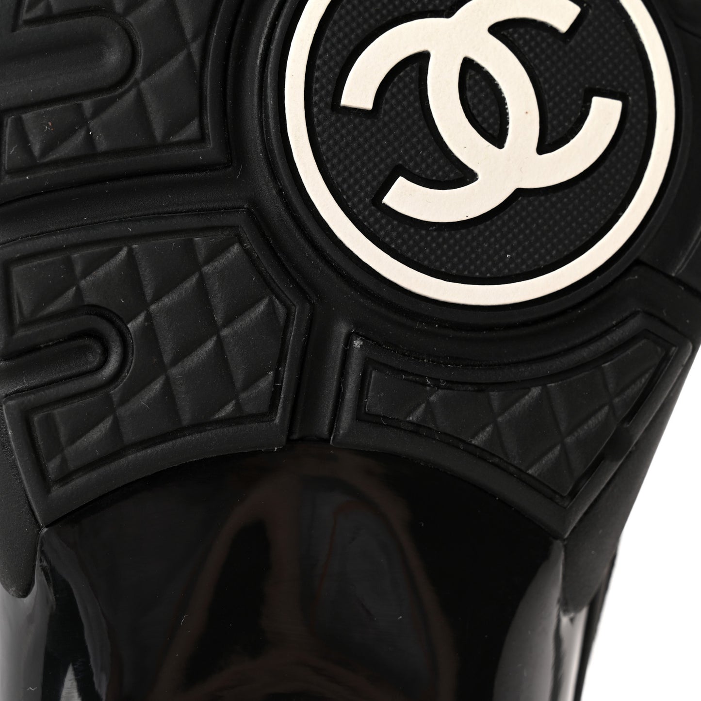 Velour Tweed CC Sneakers 40 Black Gold