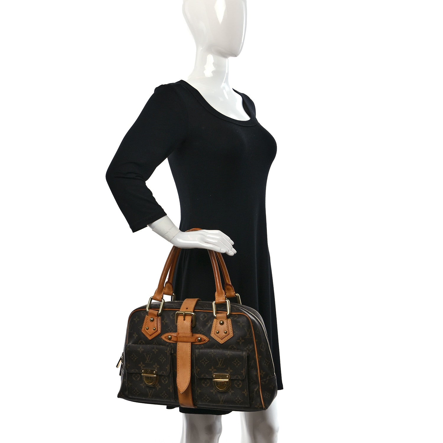 Louis Vuitton Monogram Manhattan GM 2 of 16
